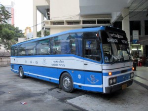 bus pattaya bangkok platform koh chang samet