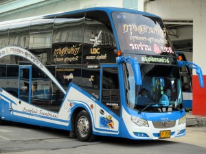 Bus leaving for the South of Thailand Bus leaving for the South of Thailand
