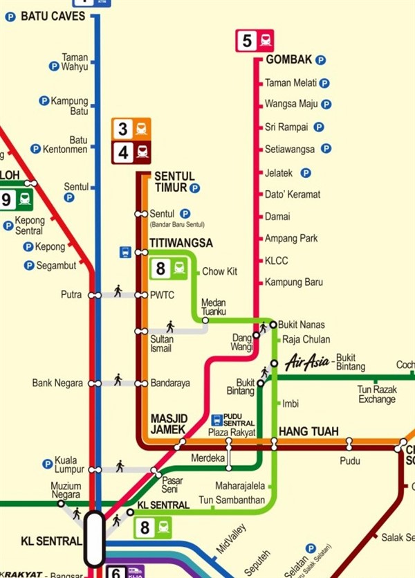 Map rapid kl Google Maps