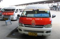 Minibus from Bangkok to Ayutthaya