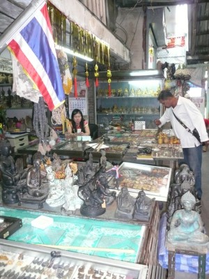 Amulet Market in Bangkok