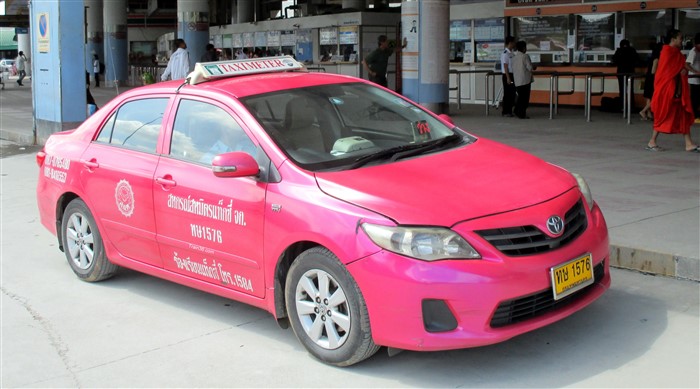 A Bangkok taxi
