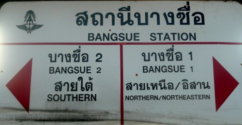Stations sign