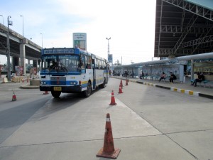 City bus stop in front of the station City bus stop in front of the station