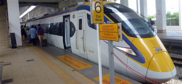 Train from KL to Penang KTM ETS Schedule (Jadual) 2020
