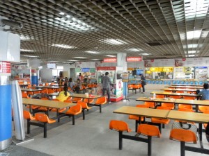 food court at Mo Chit bus station