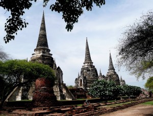 The Grand Palace in Ayutthaya The Grand Palace in Ayutthaya