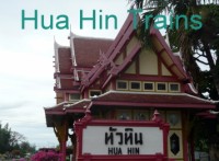 Click for Trains from / to Hua Hin Thailand