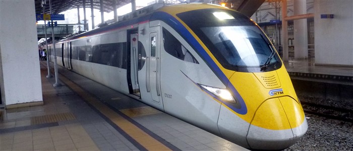 KTM ETS train to Ipoh