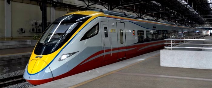 KTM ETS2 train from Kuala Lumpur Sentral