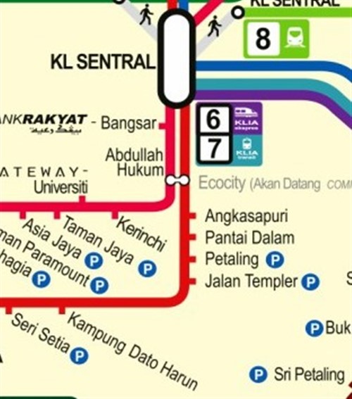 KL Sentral to Kg Dato Harun KTM Komuter Schedule (Jadual) Fare
