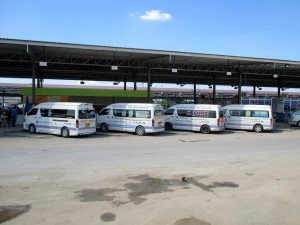Minibus centre at Mo Chit