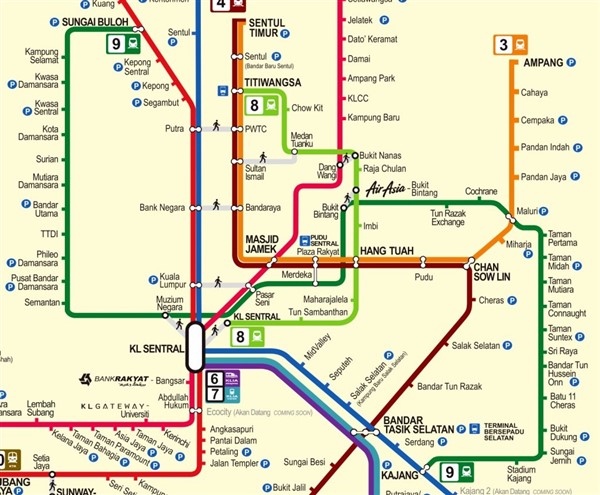 bukit bintang mrt map