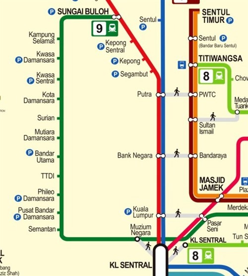 Mrt sungai buloh to kl sentral