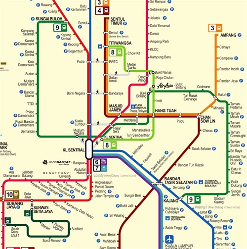 Rawang to Seremban KTM Komuter Train Schedule (Jadual) Price