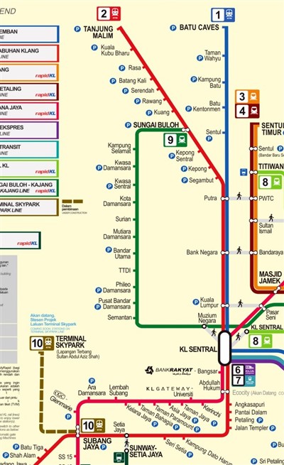 KTM Setia Jaya to Batu Caves Komuter Train Schedule (Jadual) Price