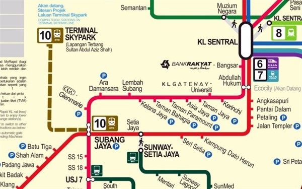 Kl Sentral To Shah Alam Ktm Komuter Train Schedule Jadual