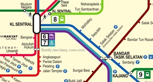 Kl Metro Map