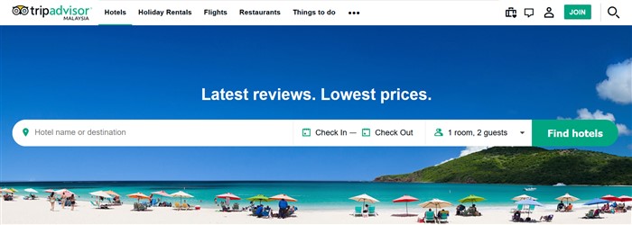 To visit Tripadvisor's website click here >>>