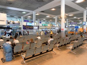 Waiting area on the ground floor